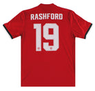 2017-18 Manchester United adidas Home Shirt Rashford #19 L