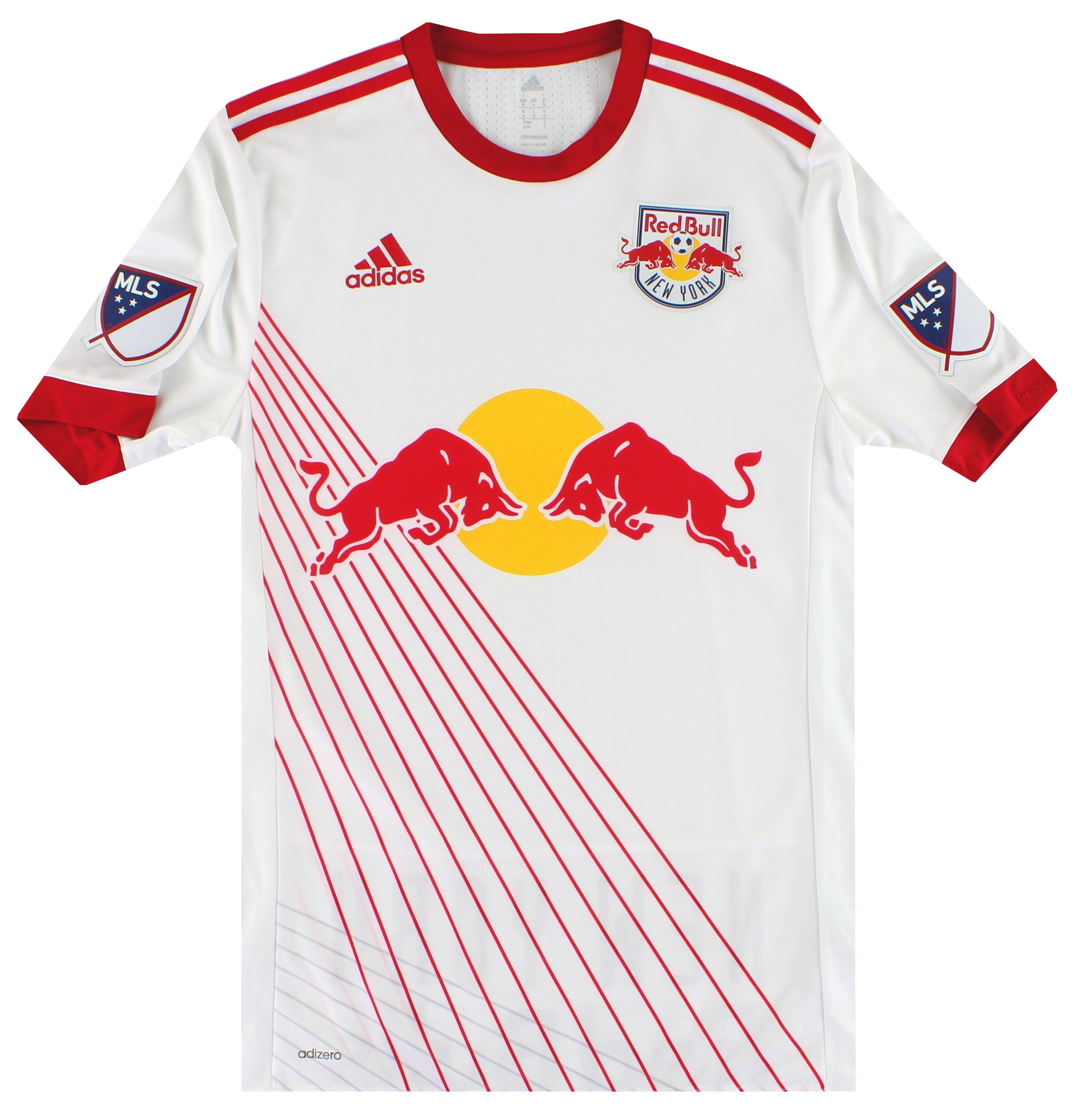 2017-18 New York Red Bulls adidas Player Issue Home Shirt M