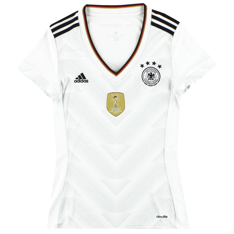 2017 Germany adidas Confederations Cup Home Shirt Women's S Football Shirt