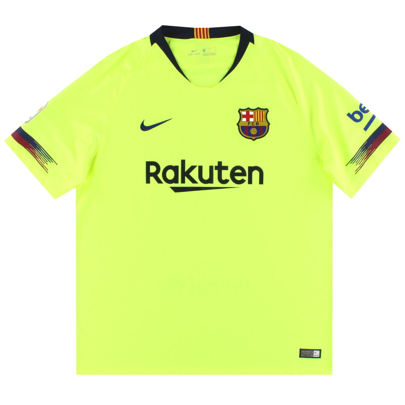 2018-19 Barcelona Nike Away Shirt *Mint* XL Football Shirt