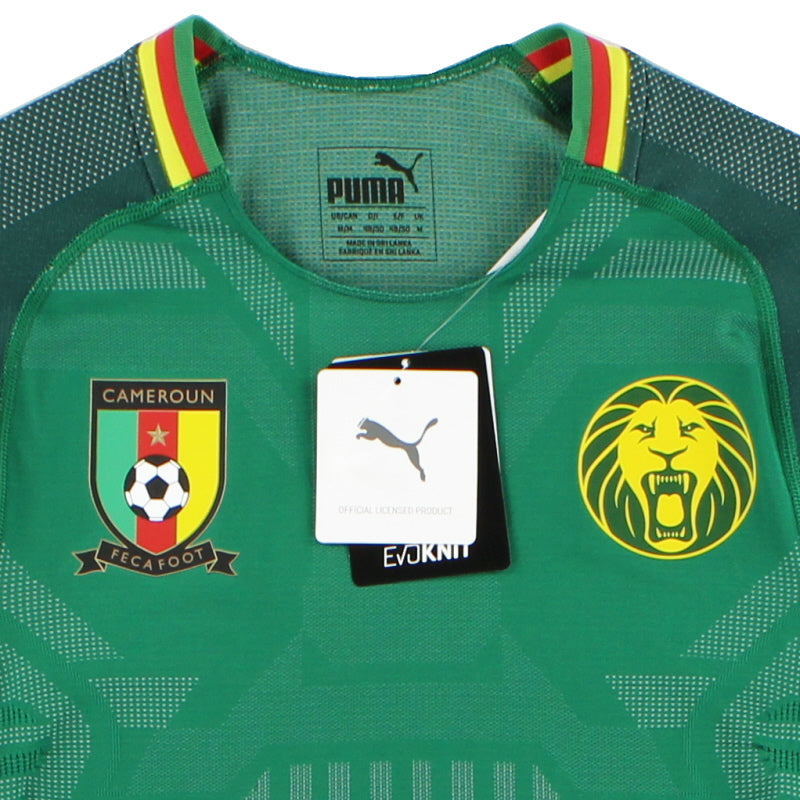 2018-19 Cameroon EvoKnit Player Issue Home Shirt *w/tags* M 752329