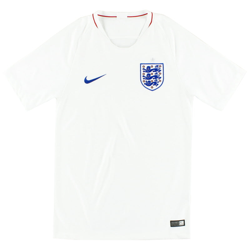 2018-19 England Home Shirt S Football Shirt