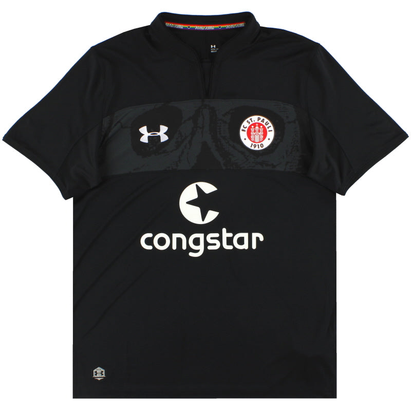 2018-19 FC St. Pauli Under Armour Third Shirt *As New* L Football Shirt