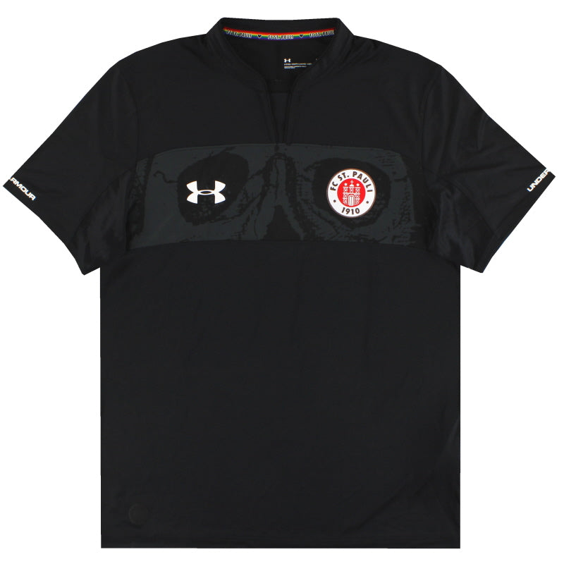 2018-19 FC St. Pauli Under Armour Third Shirt *As New* XL.Boys Football Shirt