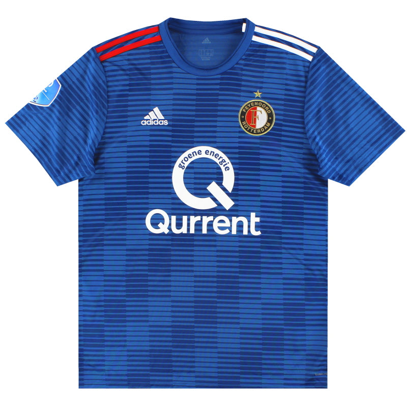 2018-19 Feyenoord adidas Away Shirt L Football Shirt