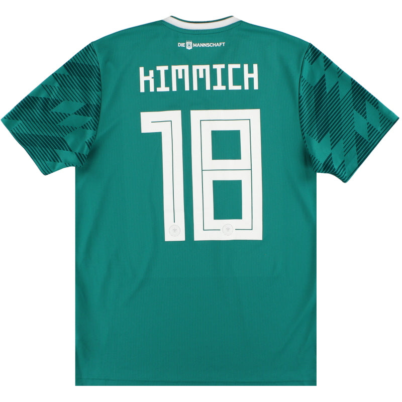 2018-19 Germany adidas Away Shirt Kimmich #18 *Mint* M Football Shirt
