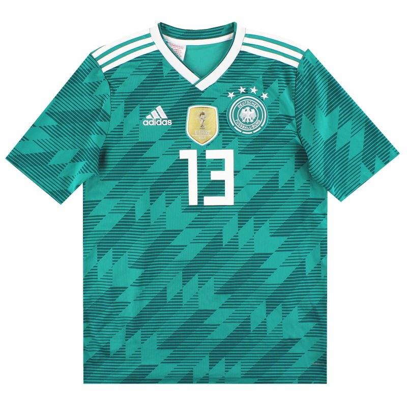 2018-19 Germany adidas Away Shirt Muller #13 XL.Boys BR3146