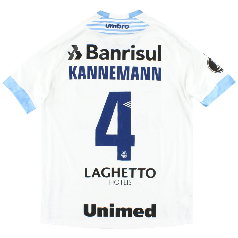 2018/19 Gremio Umbro Away Shirt Kannemann #4 *As New* L Football Shirt