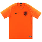 2018-19 Holland Nike Home Shirt S Football Shirt