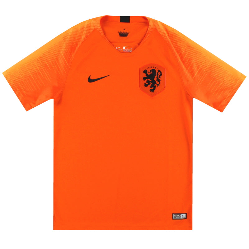 2018-19 Holland Nike Home Shirt S Football Shirt