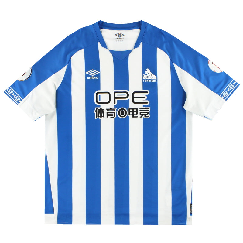 2018-19 Huddersfield Town Umbro Home Shirt XXL Football Shirt
