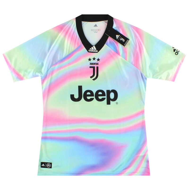 2018-19 Juventus adidas EA Sports Shirt *w/tags* M EA0472