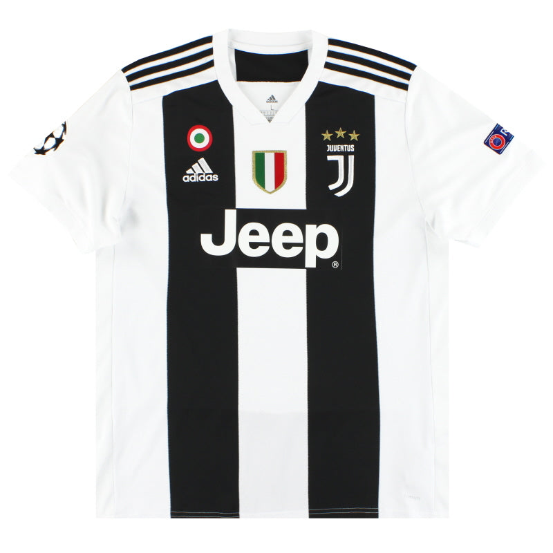 2018-19 Juventus adidas Home Shirt L CF3489 Vintage Football Shirts