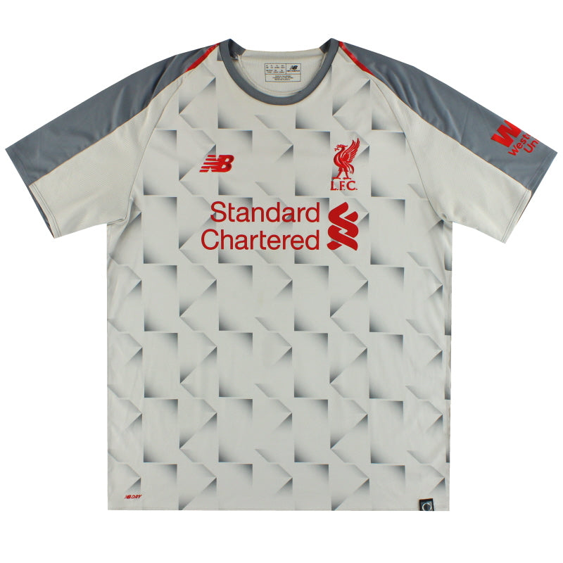 2018-19 Liverpool New Balance Third Shirt XL Football Shirt