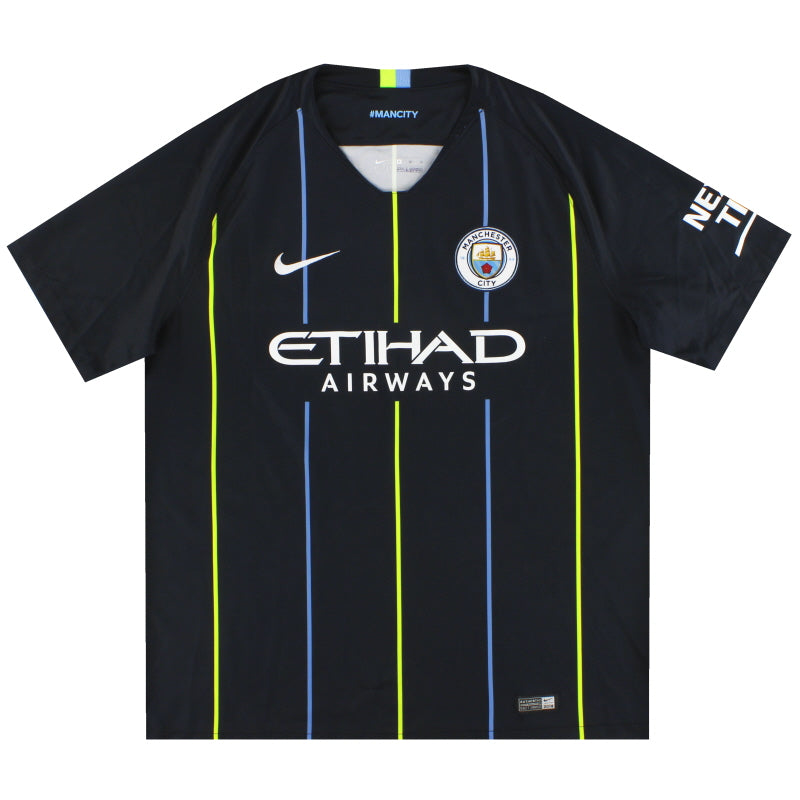 2018-19 Manchester City Nike Away Shirt XL Football Shirt