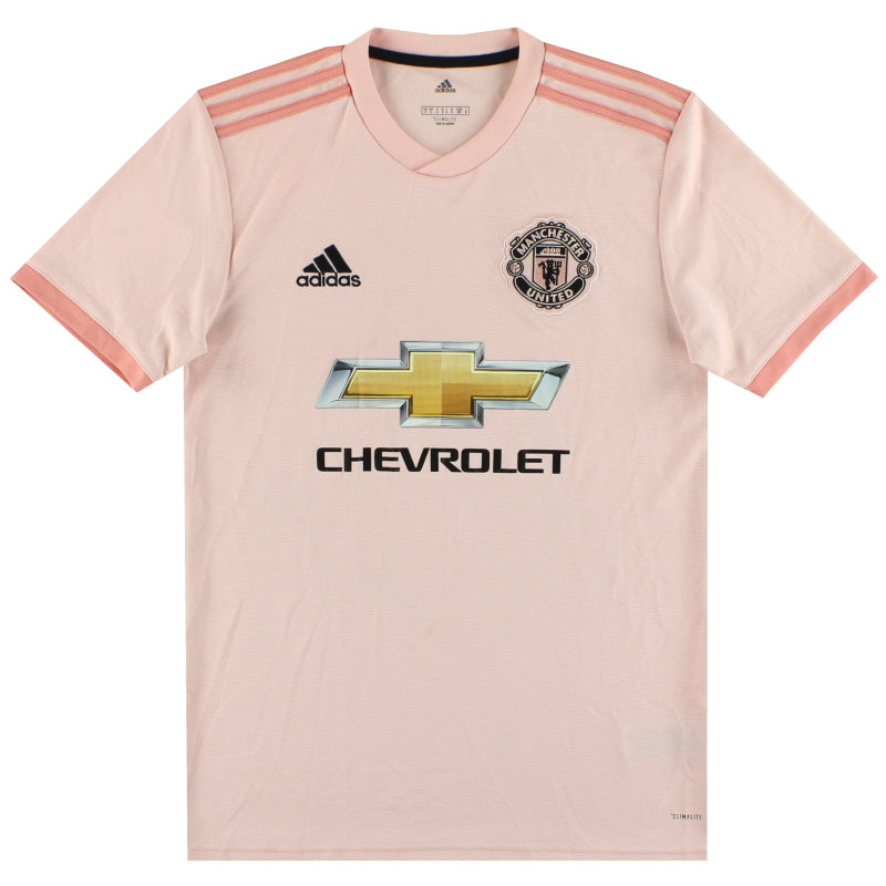 2018-19 Manchester United adidas Away Shirt S Football Shirt