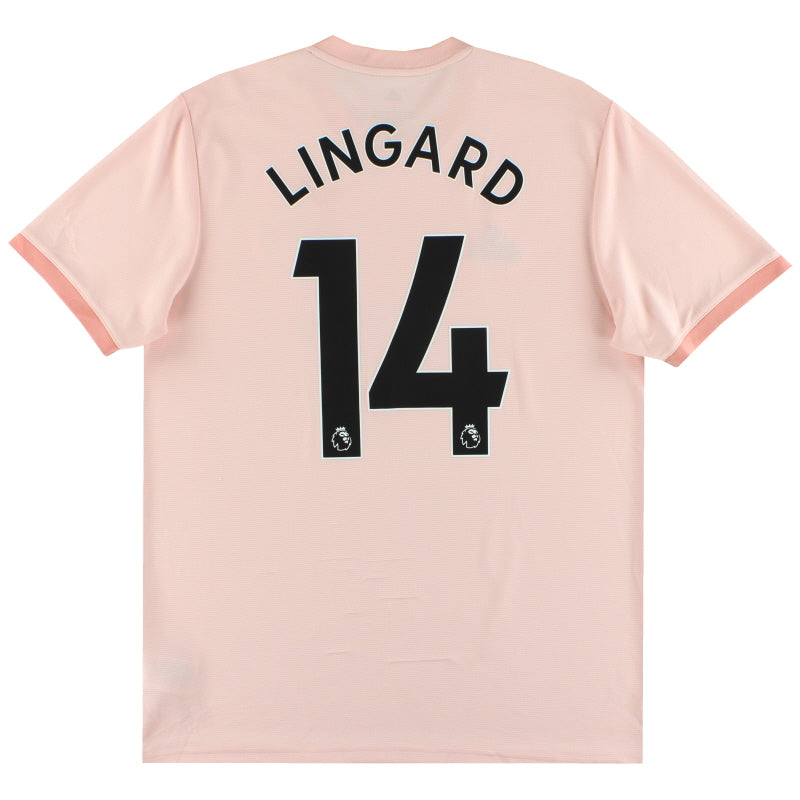 2018-19 Manchester United adidas Away Shirt Lingard #14 L Football Shirt