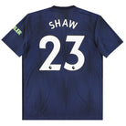 2018-19 Manchester United adidas Third Shirt Shaw #23 L Football Shirt