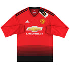 2018-19 Manchester United adidas Home Shirt L/S *w/tags* M Football Shirt