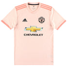 2018-19 Manchester United adidas Away Shirt S Football Shirt