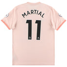 2018-19 Manchester United adidas Away Shirt Martial #11 M Football Shirt