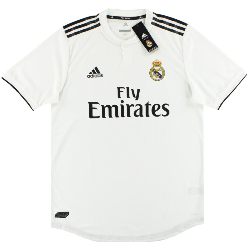2018-19 Real Madrid adidas Player Issue Authentic Home Shirt *w/tags* S Football Shirt