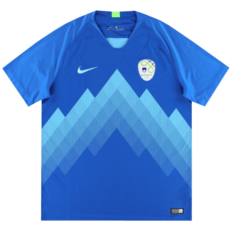 2018-19 Slovenia Nike Away Shirt L Football Shirt