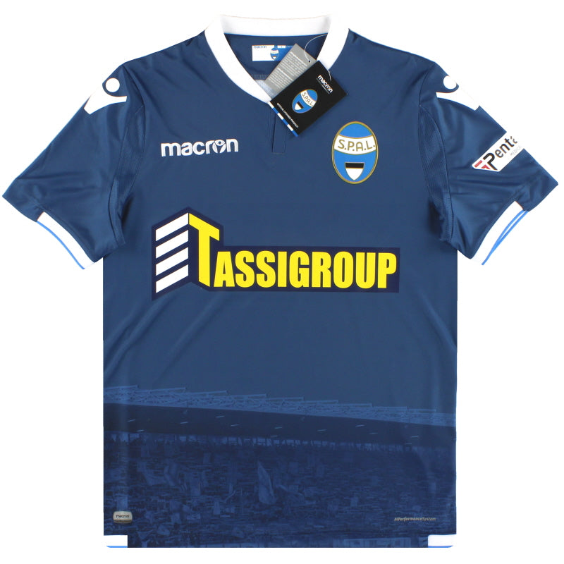 2018-19 SPAL Macron Third Shirt *w/tags* S Football Shirt