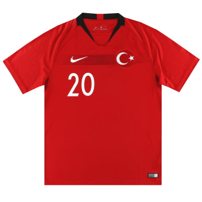 2018-19 Turkey Nike Home Shirt #20 *As New* L Football Shirt