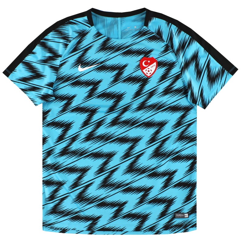 2018-19 Turkey Nike Pre-Match Shirt L Training Shirt