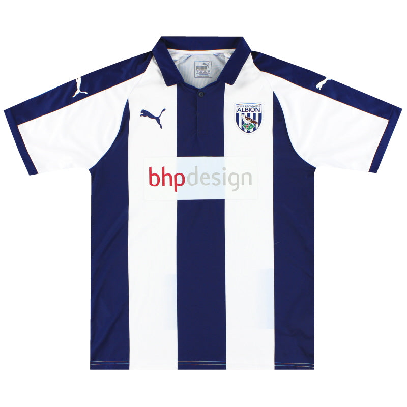 2018-19 West Brom Puma Home Shirt L K2235-0 Vintage Football Shirts