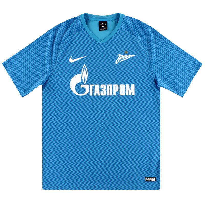 2018-19 Zenit St. Petersburg Nike Stadium Home Shirt *As New* M Football Shirt