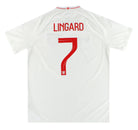 2018-19 England Nike Home Football Shirt Lingard #7 