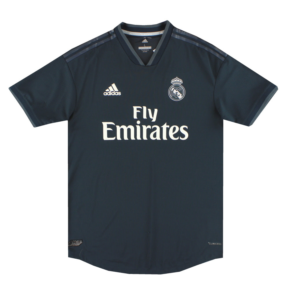 2018-19 Real Madrid Authentic adidas Away Shirt L CG0534 | Vintage