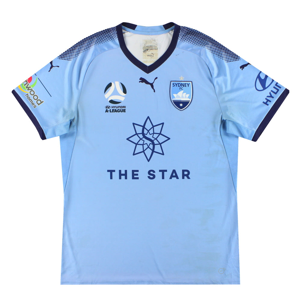 2018-19 Sydney FC Puma 'Signed' Home Shirt L | Vintage Football Shirts