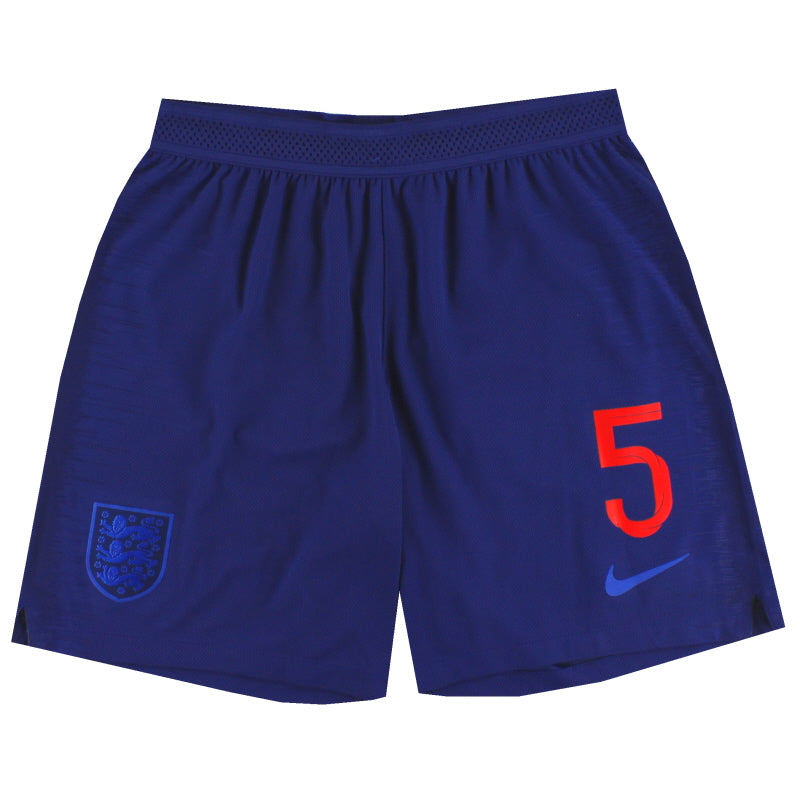 2018-20 England Nike Player Issue Home Shorts #5 *As New* M Football Shorts
