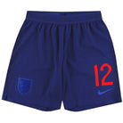 2018-20 England Nike Player Issue Home Shorts #12 *As New* M Football Shorts