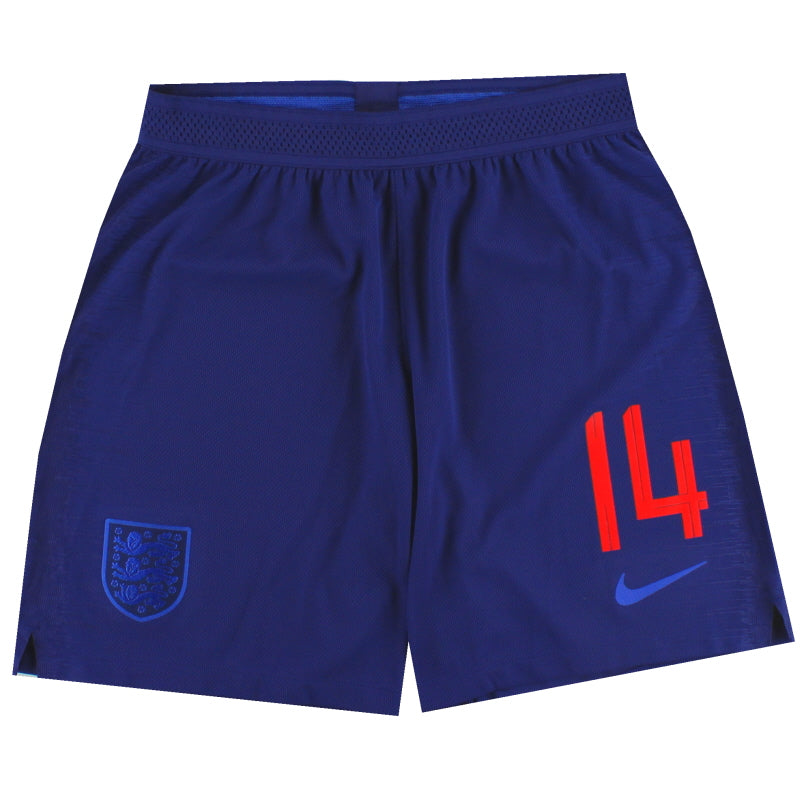 2018-20 England Nike Player Issue Home Shorts #14 *As New* M Football Shorts