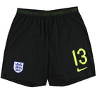 2018-20 England Nike Player Issue Goalkeeper Shorts #13 *As New* L Football Shirt