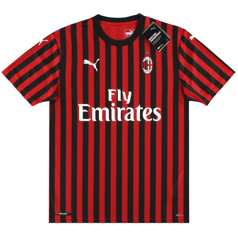 2019-20 AC Milan Puma Authentic Home Shirt *w/tags* L Football Shirt