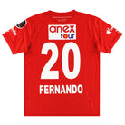 2021-22 Antalyaspor Player Issue Third Shirt Fernando #20 L Football Shirt