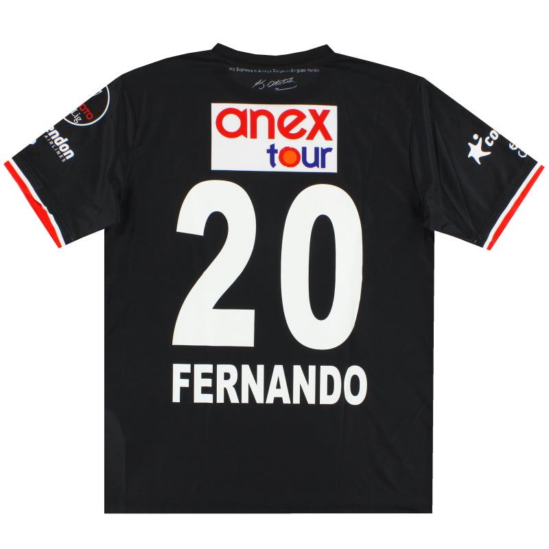 2021-22 Antalyaspor Player Issue Away Shirt Fernando #20 M Football Shirt