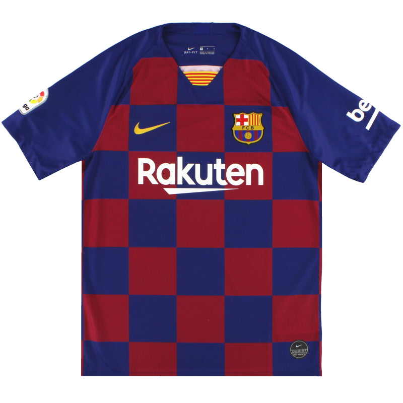 2019-20 Barcelona Nike Home Shirt S Football Shirt