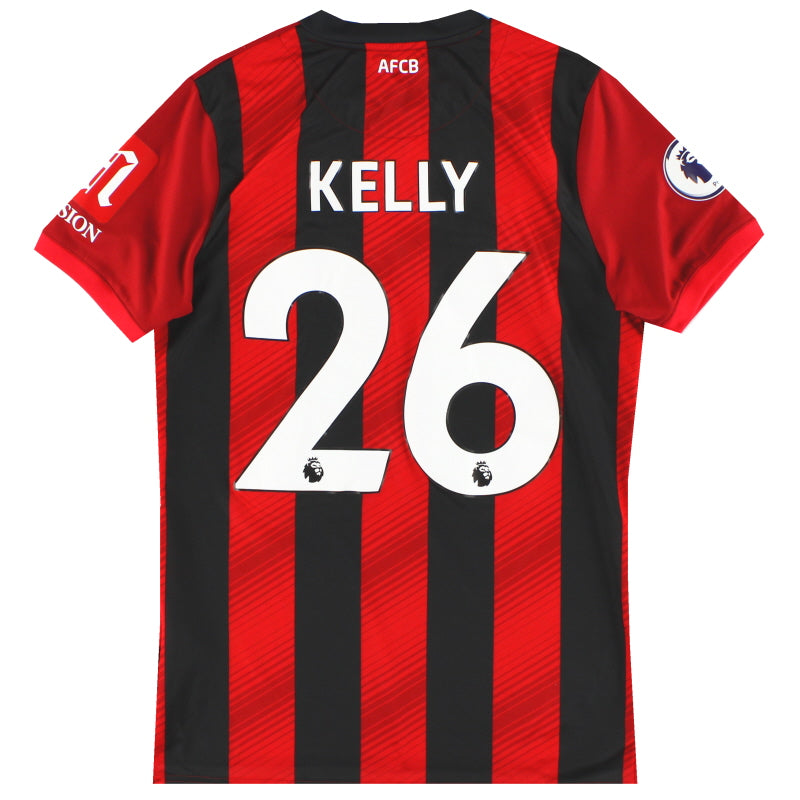 2019-20 Bournemouth Umbro Home Shirt Kelly #26 S Football Shirt