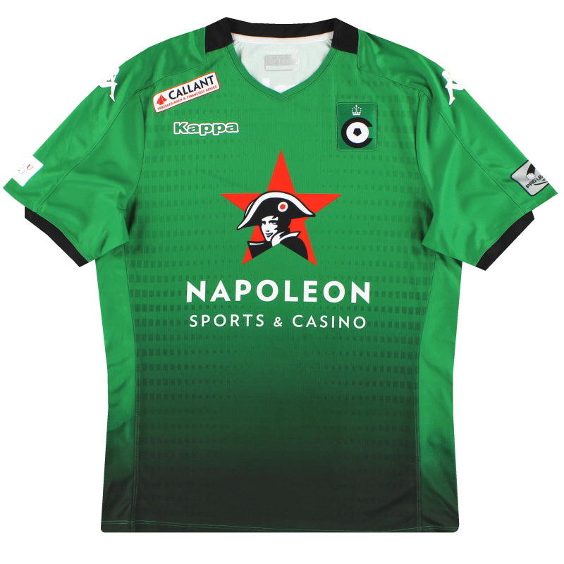 2019-20 Cercle Brugge Kappa Kombat Home Shirt *As New* L Football Shirt