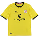 2019-20 FC St. Pauli Yellow Goalkeeper Shirt *As New* XL Football Shirt
