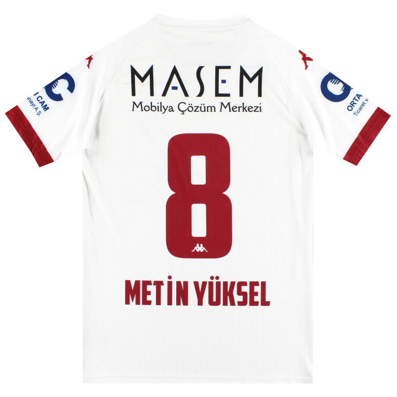 2019-20 Inegolspor Player Issue Away Shirt Metin Yuksel #8 *As New* L Football Shirt