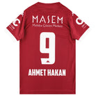 2019-20 Inegolspor Player Issue Home Shirt Ahmet Hakan #9 *As New* M Football Shirt