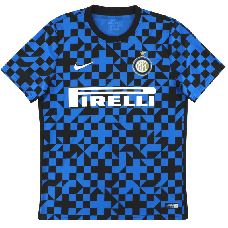 2019-20 Inter Milan Nike Pre Match Shirt L Football Shirt