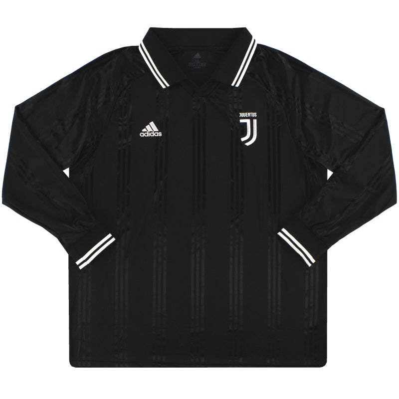 2019-20 Juventus adidas Icons Tee L/S XL T-Shirt